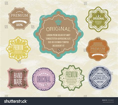 Vintage Label For Retro Banners Eps 10 Royalty Free Stock Vector