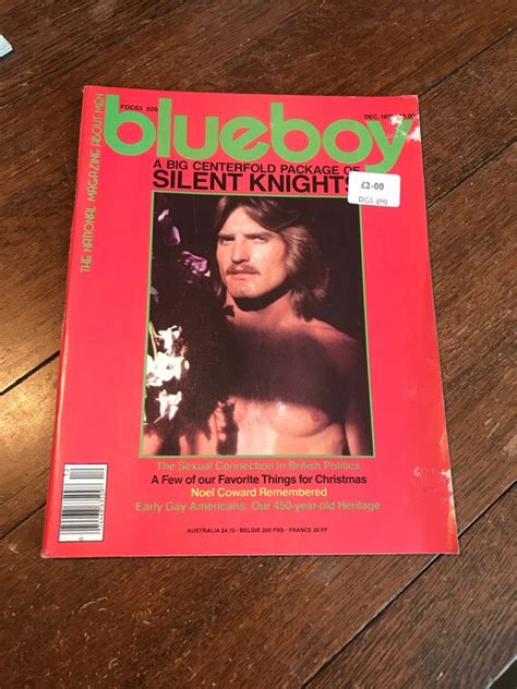 Bluebabe Magazine Vol Rare Vintage Interés Gay Mag Etsy