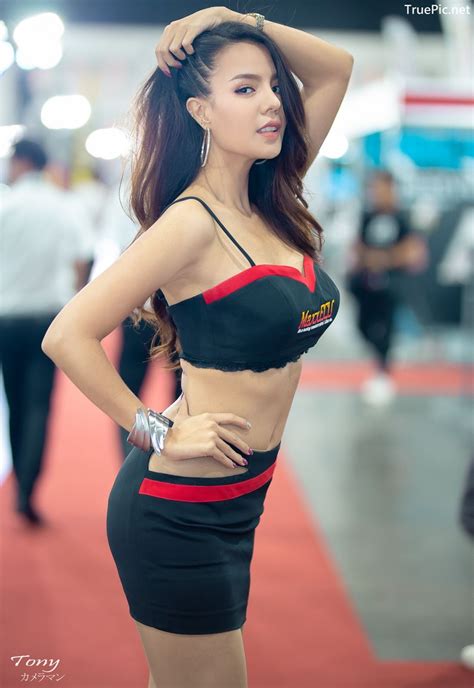 True Pic Thailand Hot Model Thai Racing Girl At Bangkok Auto Salon