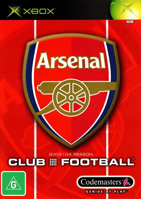 Arsenal Club Football 200304 Season Xbox Super Retro Xbox