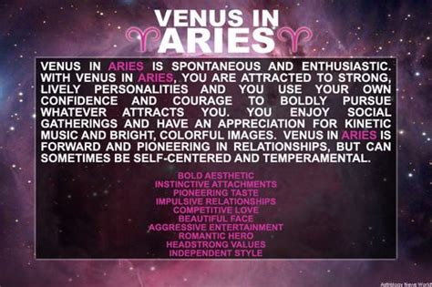 Pin By Astroconnects On Venus In The Signs Venus In Aries Cool Small