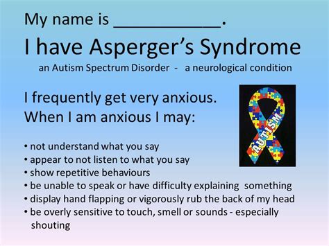 Asperger syndrome (as) is a developmental disorder. Do you have Autism Asperger's spectrum Symptoms ...