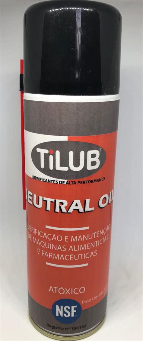 Tilub Spray Neutral Oil Óleo grau alimentício H1 NSF 158142 300ml
