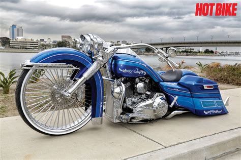Larger Than Life Custom Harley Davidson Road King Custom Baggers Bagger Motorcycle