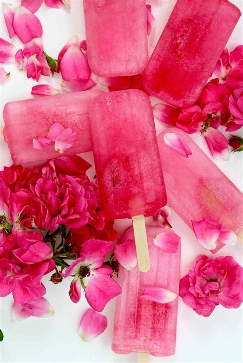 ~ Its A Colorful Life ~ Ice Pop Recipes Pink Foods Popsicles
