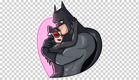 Catwoman Batman Pegatina Telegram Supervillain Catwoman Mamífero