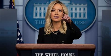 Trumps New Press Secretary Kayleigh Mcenany Promised Reporters Shed