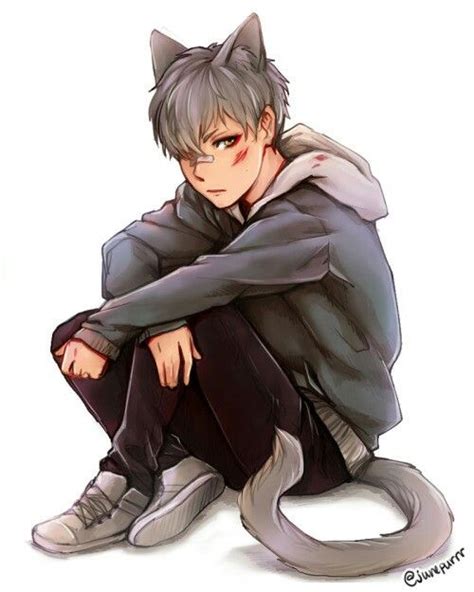 Pin By Lachlan On Animedrawing Anime Cat Boy Catboy