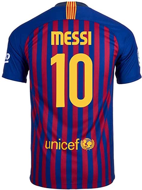 Kids Barcelona Messi 10 Away Soccer Jersey Futbol Uniform Set Youth
