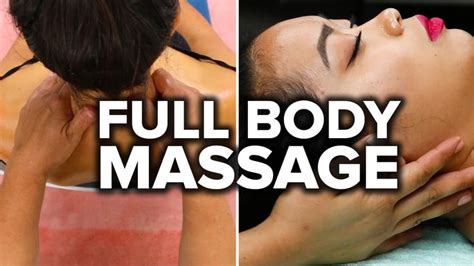Watch Full Body Partner Massage In 2021 Partner Massage Full Body