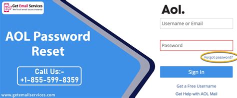 Change Aol Password 1 855 599 8359 Aol Password Reset Passwords