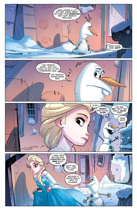 Read Online Disney Frozen The Hero Within Comic Issue 3