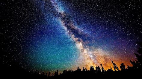 Milky Way Night Sky Stars Scenery 4k 3840x2160 103