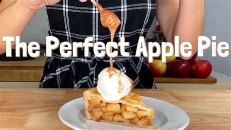 The Perfect Apple Pie Recipe With A Delicious Apple Glaze Youtube