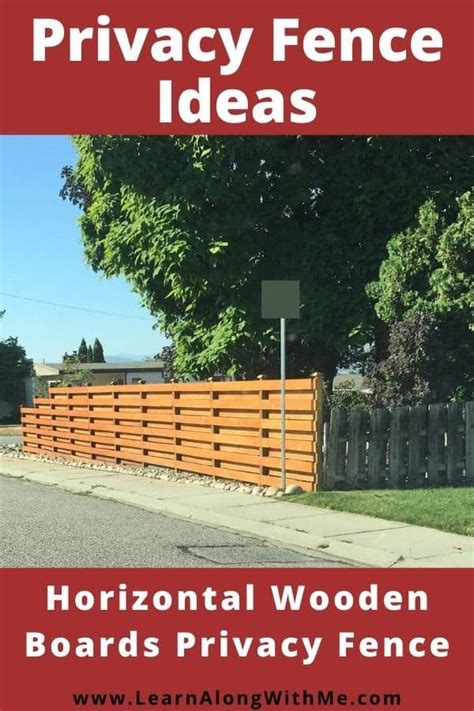 19 Privacy Fence Ideas For Backyard [create A Backyard Retreat] Learn Along With Me Privacy