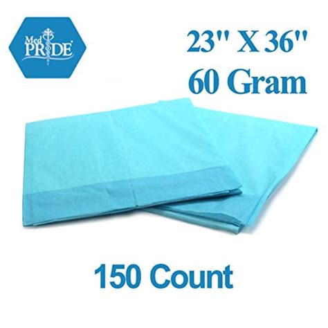 Medpride Disposable Underpads 23 X 36 60 Gram 150 Count