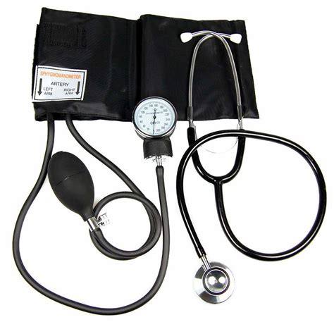 Blood Pressure Aneroid And Stethoscope Combo Hitech Therapy Online