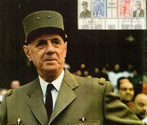 Combien Mesurait Le Général De Gaulle - Timbre : 1971 GÉNÉRAL DE GAULLE - JUIN 1940 | WikiTimbres