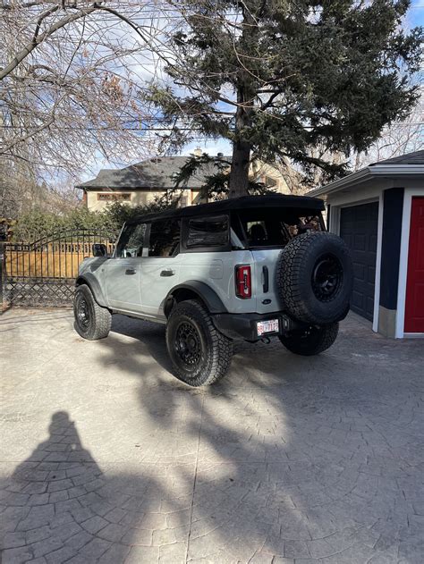 Cactus Gray Wildtrak On 37s No Lift Bronco6g 2021 Ford Bronco