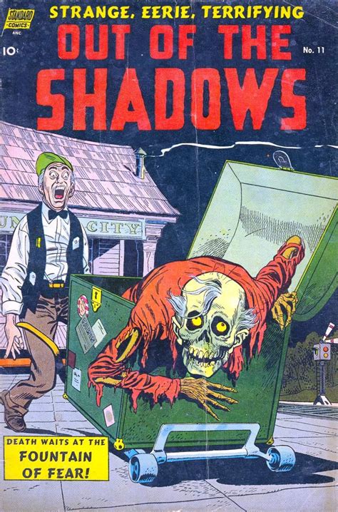 Out Of The Shadows 11 Standard 1954 Ive Always Liked This Nutty Cover Vintage Comic