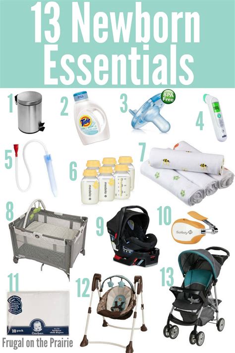 13 Newborn Essentials Baby Must Have Items — Allison Lindstrom