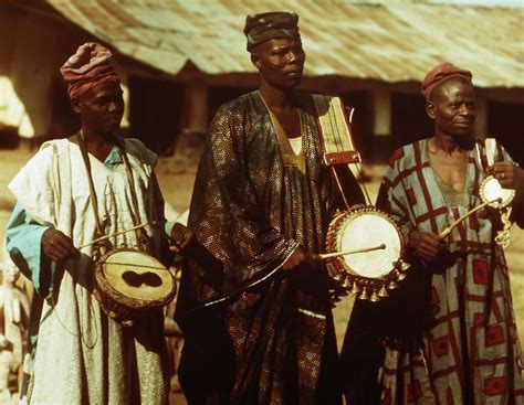 Yoruba Court Drummers Of The Timi Of Ede By Varying The T Flickr