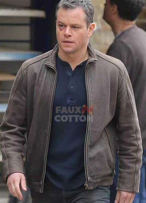 Buy Matt Damon Jason Bourne Jacket