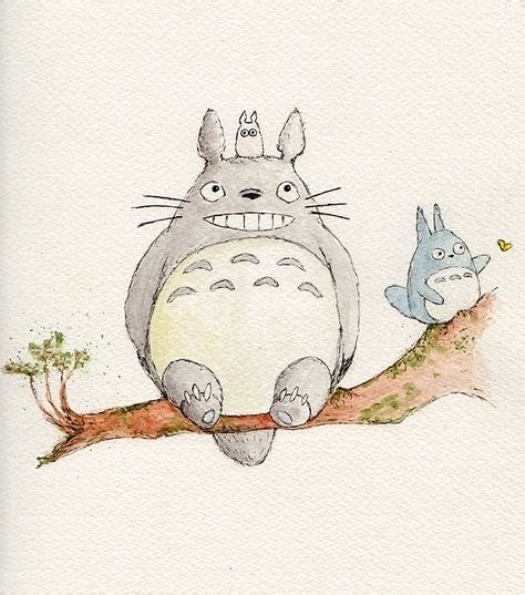 21 Best Totoro Drawing Images Totoro Ghibli Movies My Neighbor Totoro