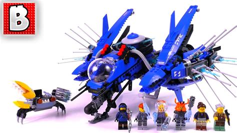 Lego Ninjago Movie Jays Lightning Jet 70614 Unbox Build Time Lapse