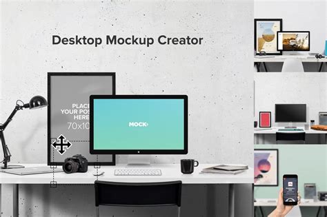 30 Free Desk Mockups Psd Design Templates To Showcase Work