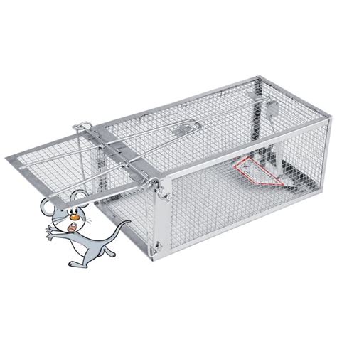 Topincn Rat Trap26214114cm Rat Trap Cage Small Live Animal Pest