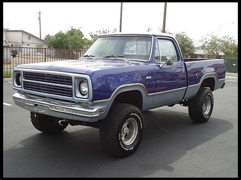 1976 Dodge W100 Power Wagon Custom With A 1980 Grill Mopar