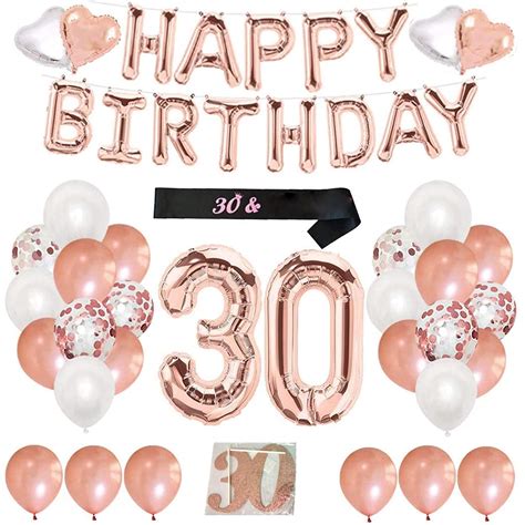 Buy Finypa 30th Birthday Decorations For Women 30th Happy Birthday