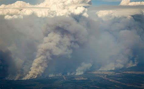 Evacuated From Canadas Wildfires But With Nowhere To Turn The New
