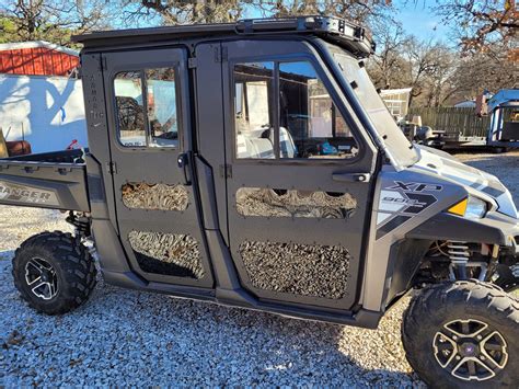 Armor Tech Full Steel Doors For Polaris Ranger Crew Full Size 900xp