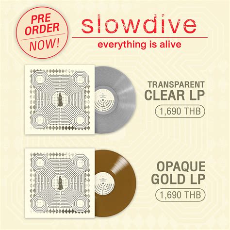 Slowdive Everything Is Alive Vinyl Cdcosmos