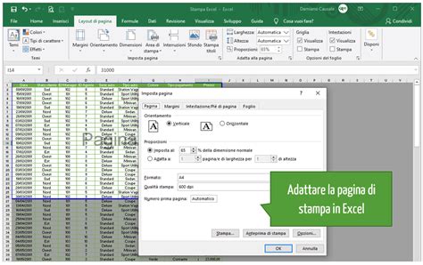 Stampa Excel Come Stampare Foglio Excel Excel Per Tutti