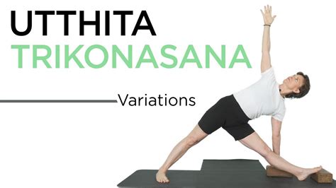 Extended Triangle Pose Utica Trikonasana Iyengar Yoga Hd Youtube