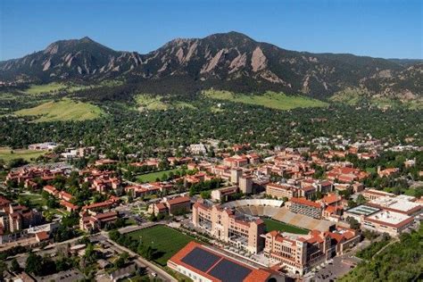 University Of Colorado Boulder Campus Size Galandrina
