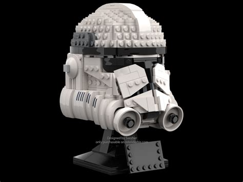 Lego Moc Clone Phase 2 Helmet Serie Clonetrooper By Saezher