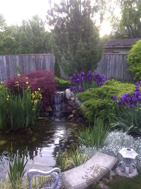 How to build a garden pond with a waterfall. Waterfall into pond | Waterfalls backyard, Waterfall, Backyard