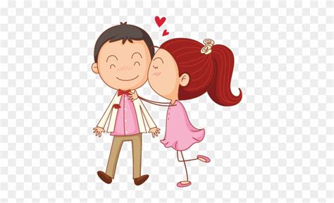 Kiss Couple In Love Clipart Free Transparent Png Clipart Images