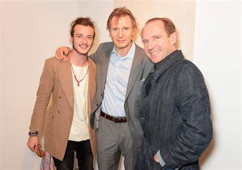 Proud Dad Liam Neeson Steps Out To Support Son Micheal S Fashion