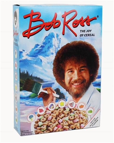 You Can Now Buy Bob Ross Cereal