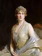 Monarquía Sí — La Reina Victoria Eugenia acompañada de otras...