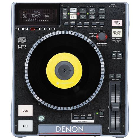 Denon Dn S3000 Table Top Dj Cd Player Musicians Friend