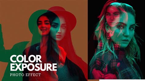 Double Color Exposure Effect Photoshop Photography Tutorial Youtube