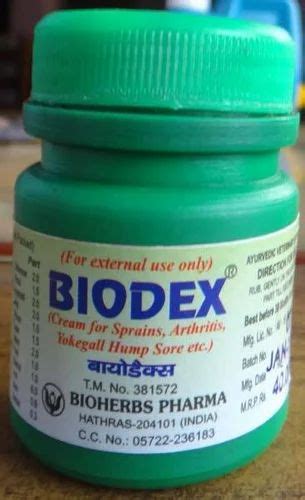 Biodex Cream In Hathras Bioherbs Pharma Id 10752635412
