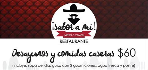 Menu At Sabor A Mi Restaurante Guadalajara
