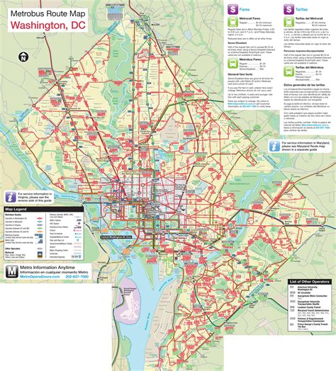 Washington Map Detailed
